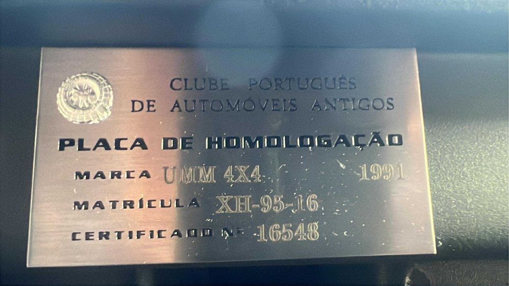 UMM Alter II  2.5 Turbo Diesel (1991 aceito retomas