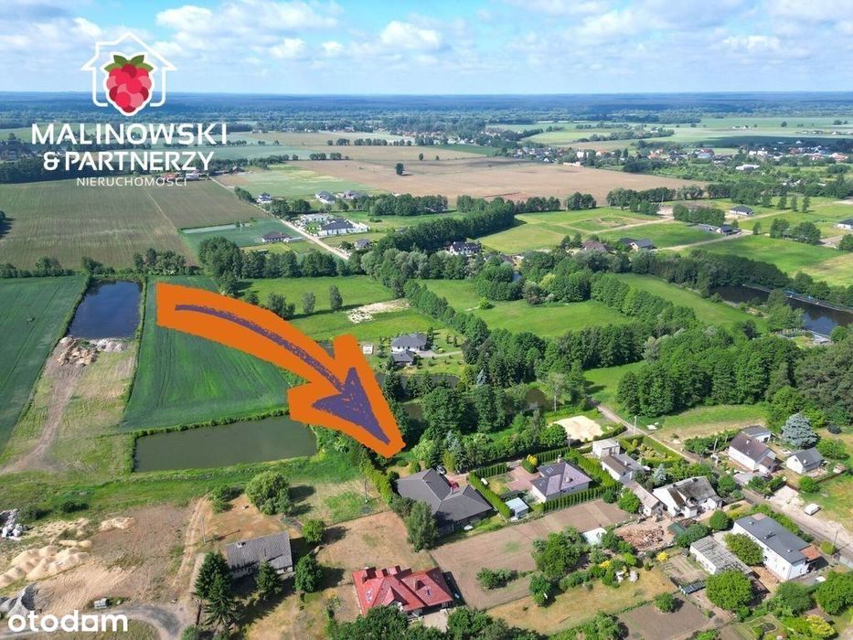 Dom parterowy z dużą działką, blisko Torunia - Więcej