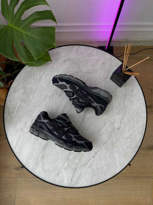 ‼️НОВІ Кросівки Asics Gel NYC Graphite Grey Black
