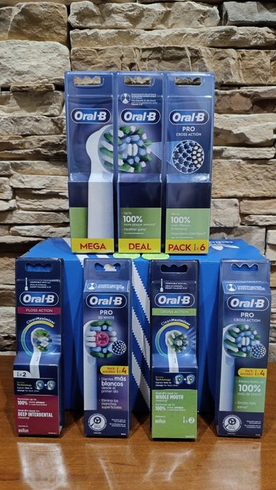 Recargas Oral b Cross Action / Floss action / Pro 3D White64739402906243120