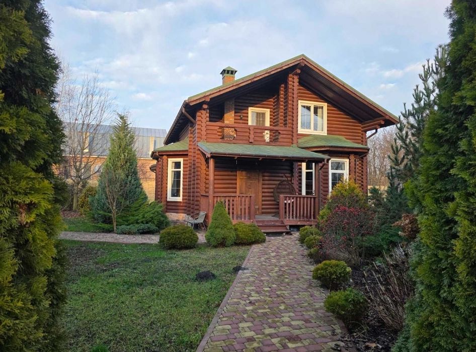 Нові Петрівці продаж будинку зруб 185 м кв 8соток