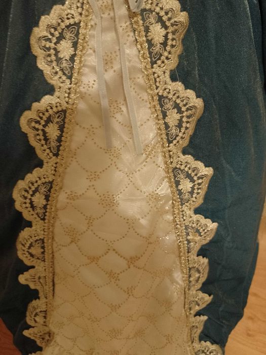 NOWY strój karnawałowy DAMA DWORU DWORKA KSIĘŻNICZKA Elza 98/104 47