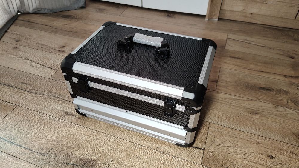 Skrzynka narzędziowa Aluminium Case Organizer Kufer