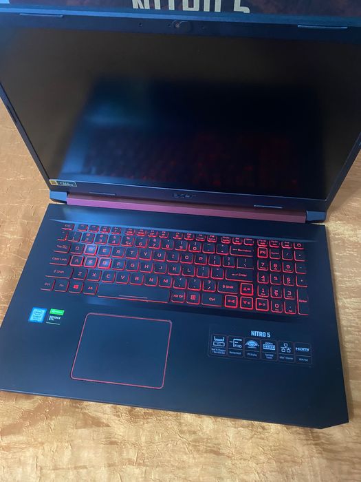 Acer Nitro AN517, 1660Ti 6GB, i7 9TH, 17,3”