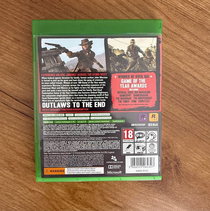 Red Dead Redemption GOTY - Xbox One/ Xbox 360 - stan idealny