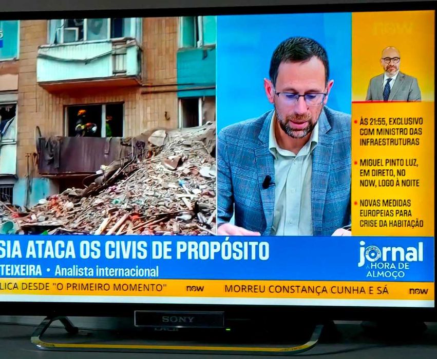 Televisão Sony em bom estado