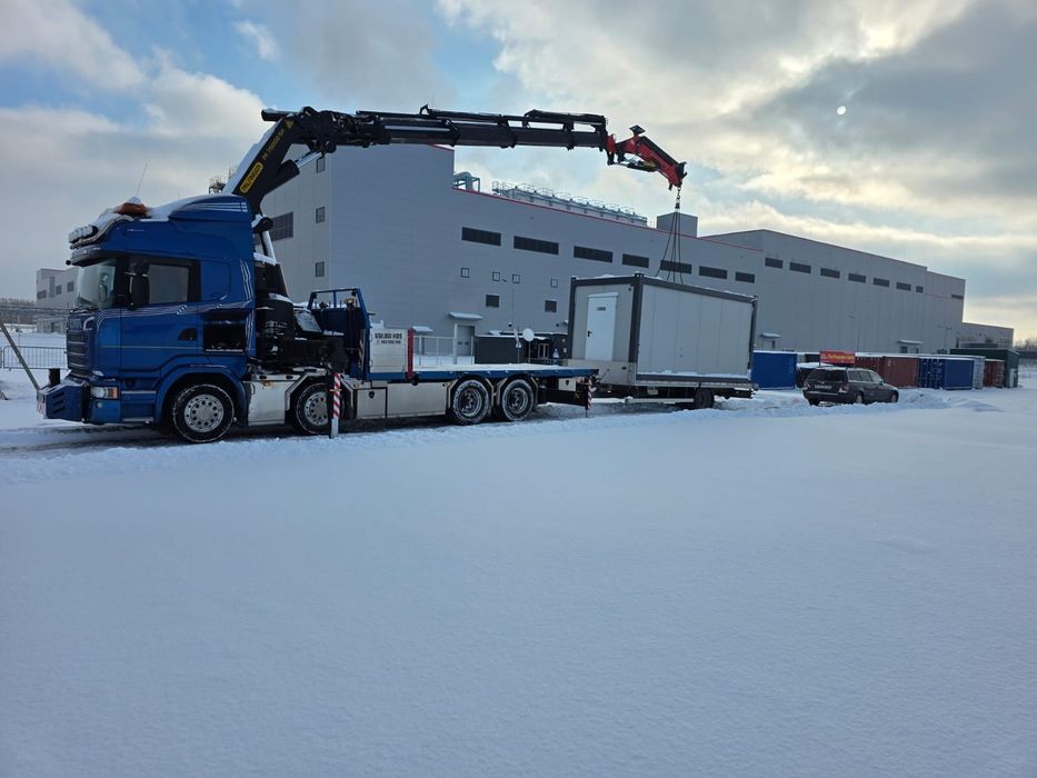 Usługi dźwigowe 10t transportowe hds 25m energetyka maszyny galsta.pl