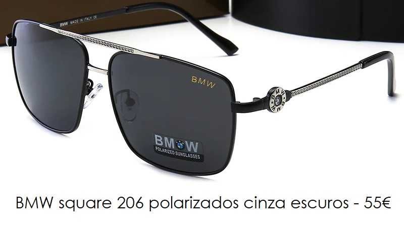 Óculos de sol BMW - vários modelos - preço nas fotos