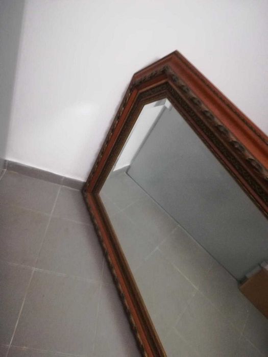 Rustic Solid Wood Mirror434368436839403521