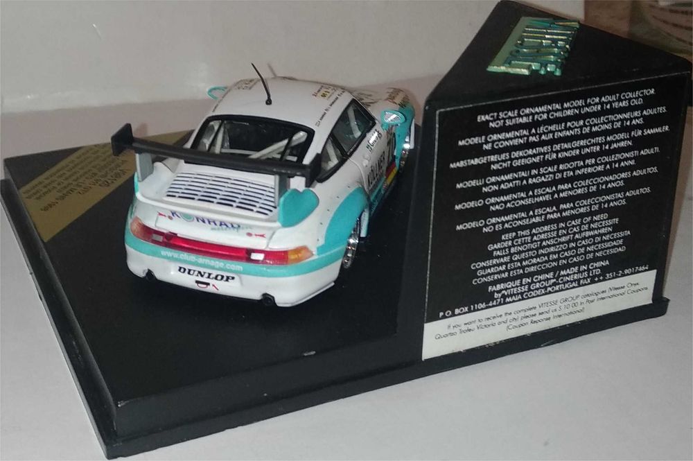 Porsche 911 GT2-Le Mans 1998- Franz Konrad, Larry Schumacher, Nick Ham
