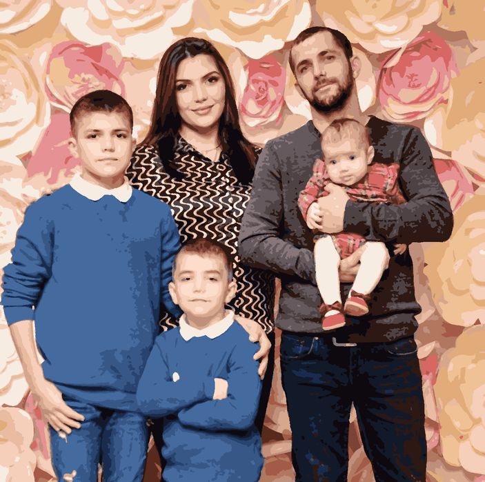 Фото по номерам, картина по номерам по вашому  фот