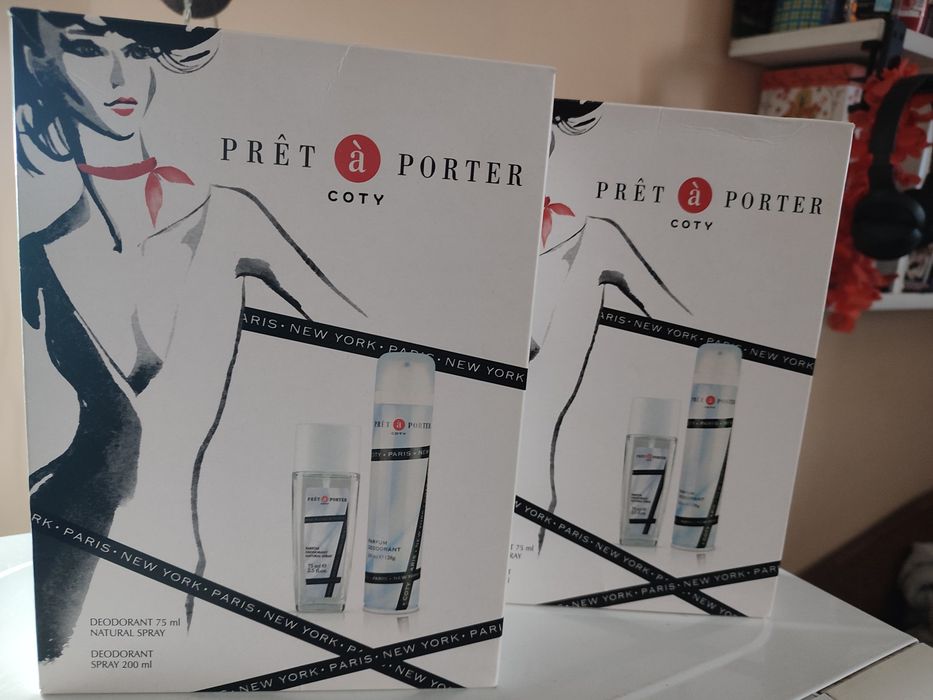 2 x zestawy Pret a Porter.Nowe.Cena za dwa opakowania!.
