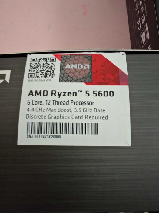 Nowy komputer Gamingowy Ryzen 5 5600  Rtx 3060 12gb oc ventus 3 msi