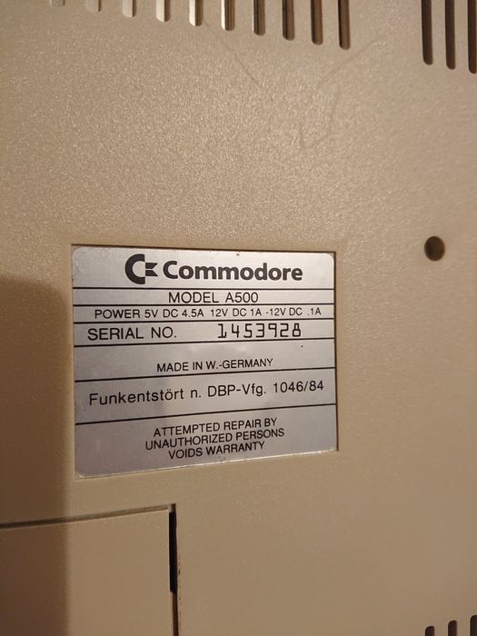 Commodore amiga a500