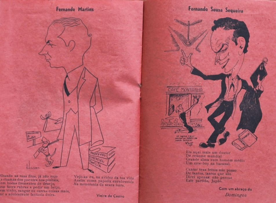 Documento Queima das fitas Coimbra 1951