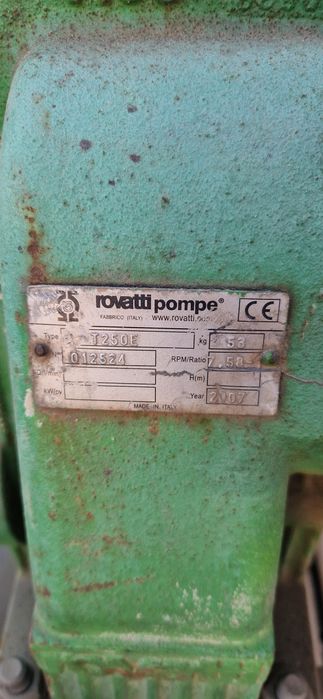 Pompa Ciągnikowa ROVATTI T250E