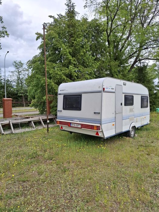 Kultowa przyczepa camponngowa Hobby