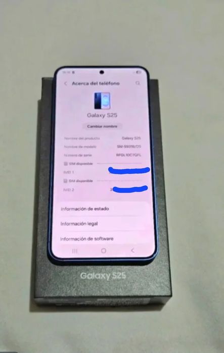 Samsung s25 256GB 12GB RAM