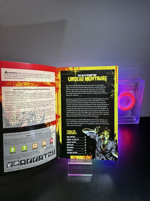 Red Dead Redemption Undead Nightmare  Xbox 360 manual instrukcja
