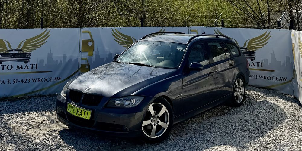 BMW E91 320D # Skóry # Klima # 2007 # Alufelgi # El.Szyby # Zadbana # Zamiana