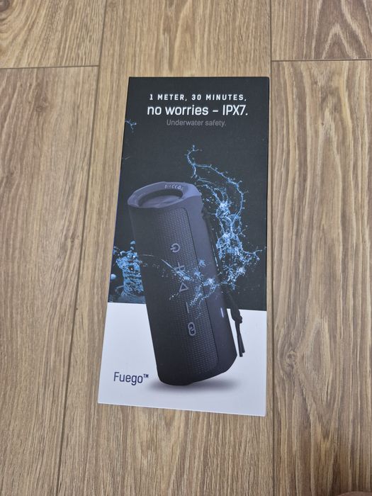 Głośnik Bluetooth 3mk Fuego Black, Nowy