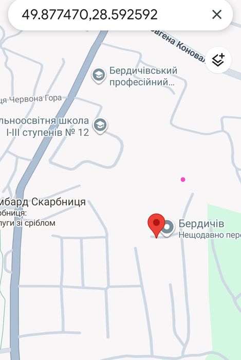 Гараж в кооперативі "Червона гора"