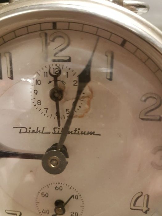 Budzik antyk zabytek  Diehl Siltium