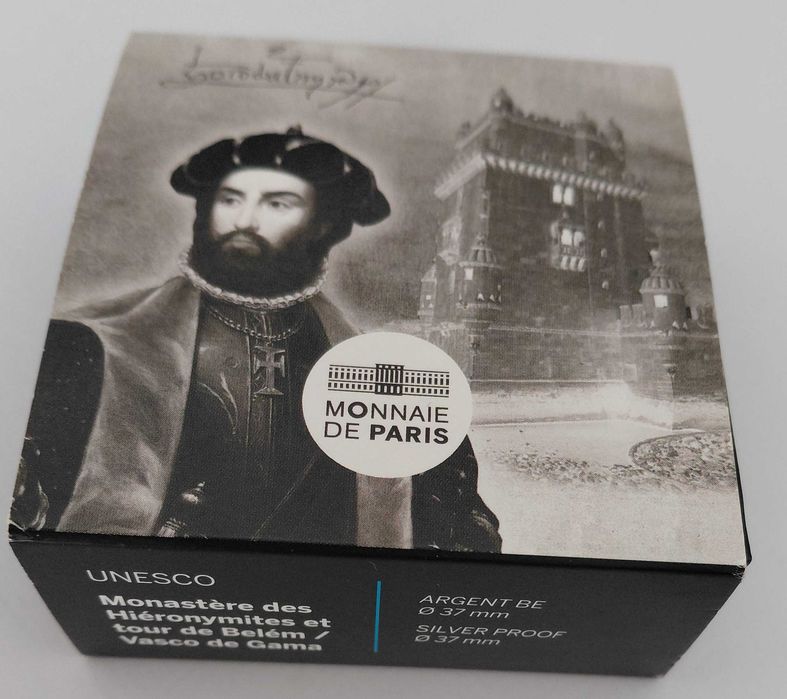 Moeda 10€ Proof Monnaie de Paris 2019 Unesco