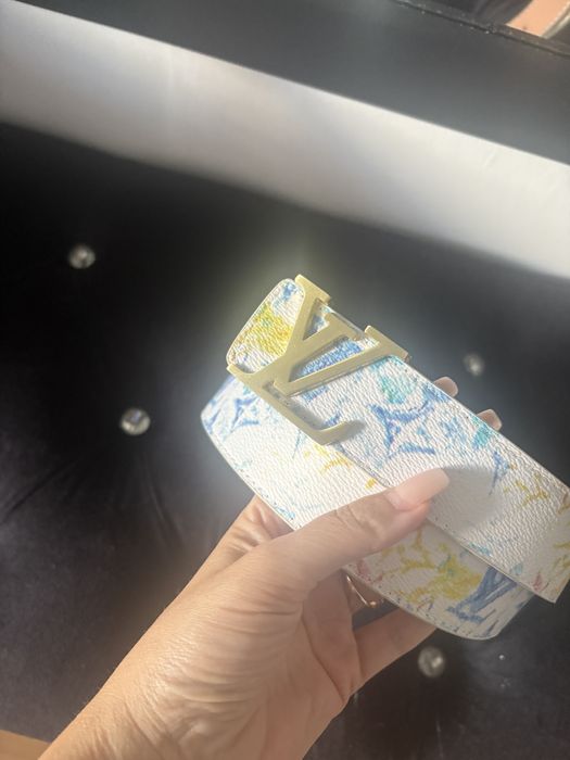 Pasek unisex 95 damski meski Louis Vuitton