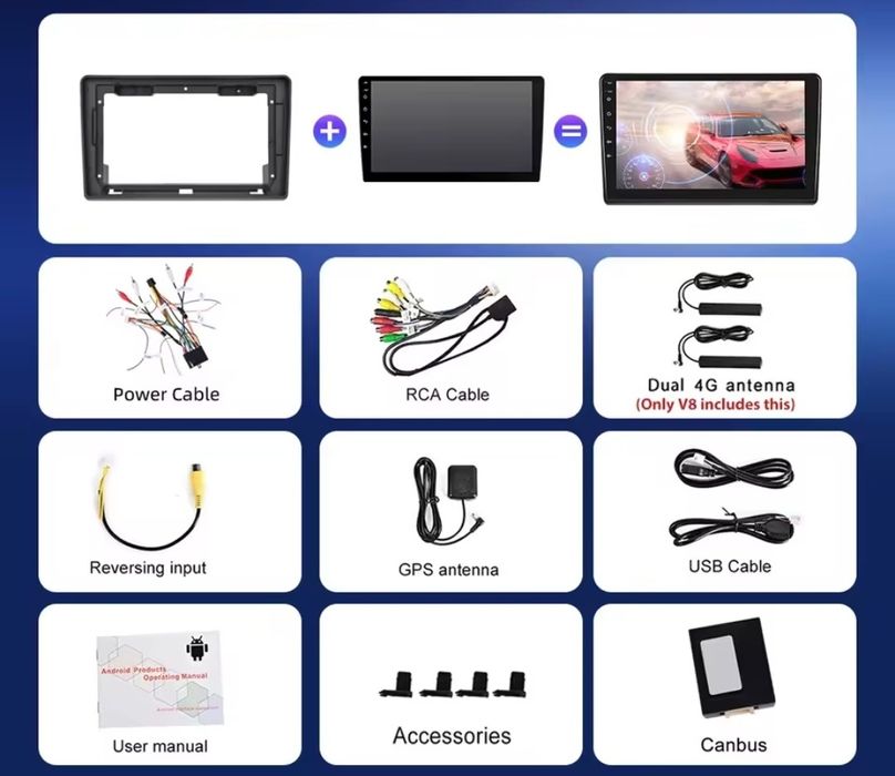 Radio Android Nawigacja Fiat Ducato Peugeot Boxer Citroen Jumper