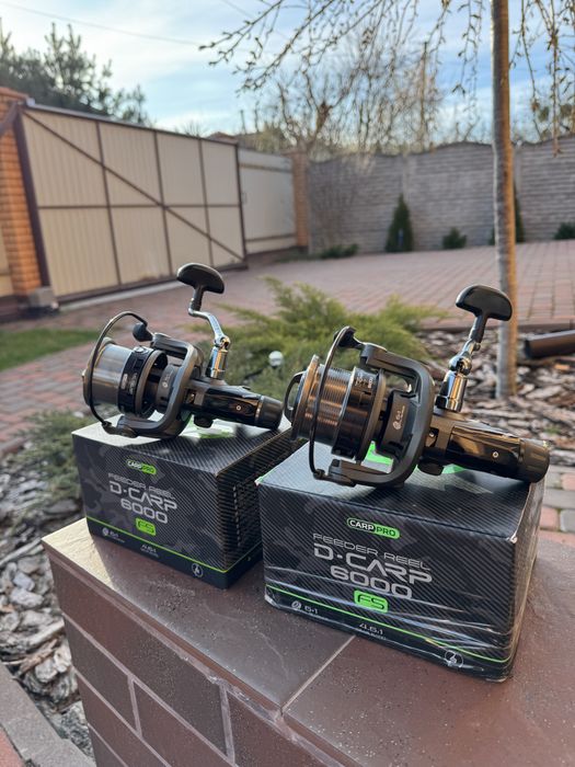 Котушка Carp Pro D-Carp 6000 FS New 6+1 підшипник