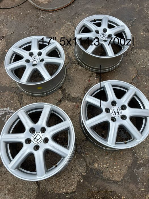Alufelgi 5x114.3, Honda Toyota mitsubishi