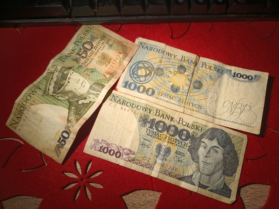 Stare banknoty PRL