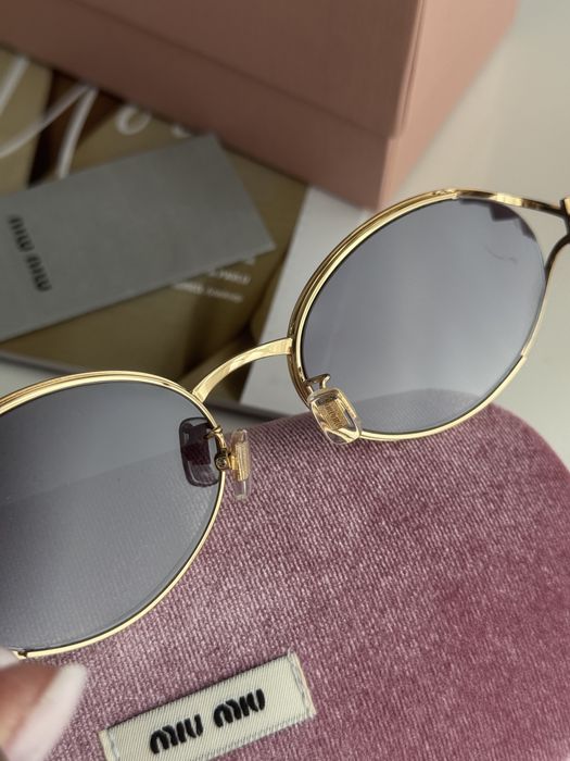 Окуляри Miu Miu Blue/Gold SMU52Y F05D1 55/20/130
