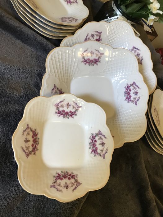 Набор сервиз тарелки десертные винтаж. НОВЫЕ