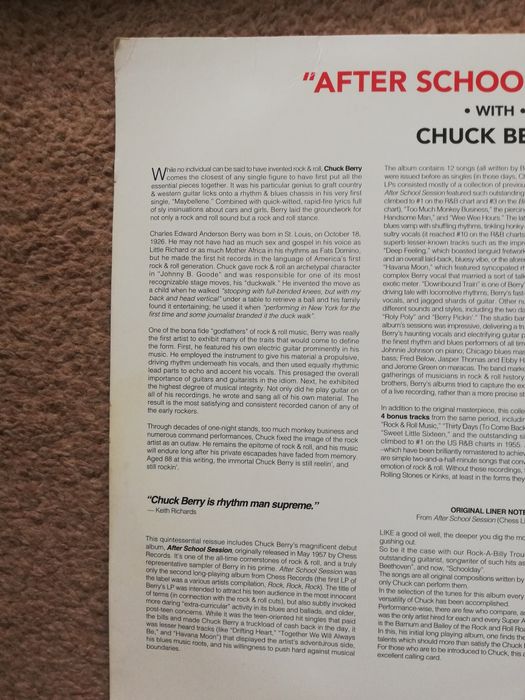 Płyta winylowa after school session chuck berry