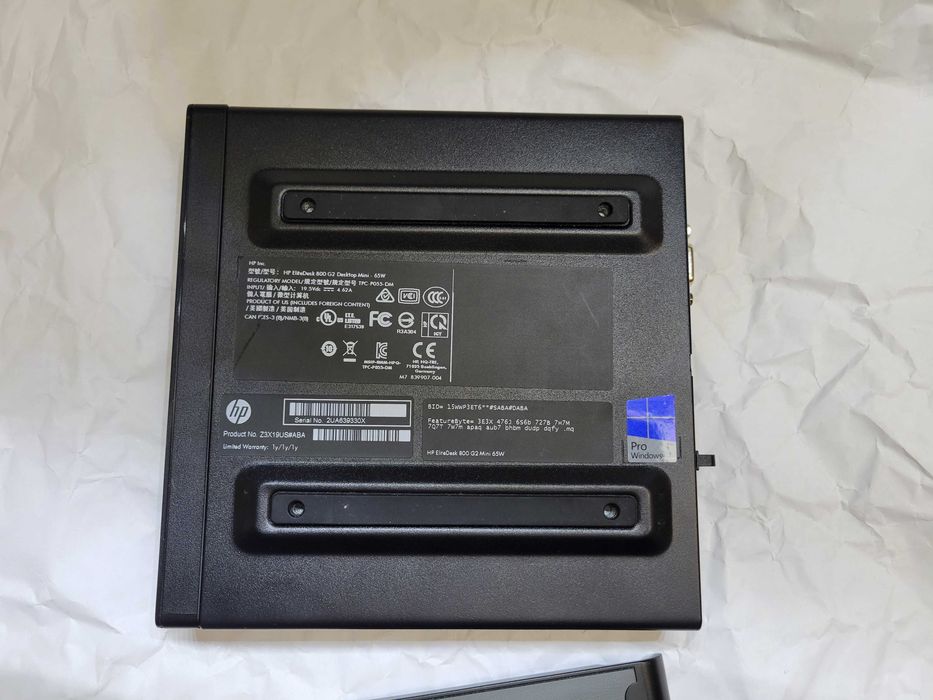 Комп'ютер ПК HP EliteDesk 800 G2 8-128Gb m.2 NVMe Core i3-6100 неттоп