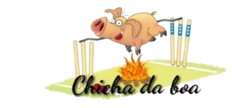 Porco no espeto e pernas