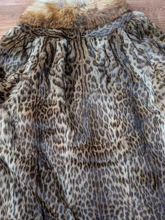 Naturalny płaszcz futrzany