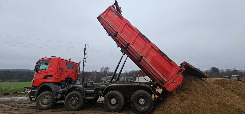 Usługi wywrotką czteroosiową, transport, wynajem , koparki, kruszywa