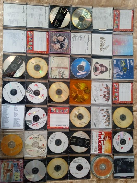 Диски CD DVD для детей и взрослых. Боксы для дисков