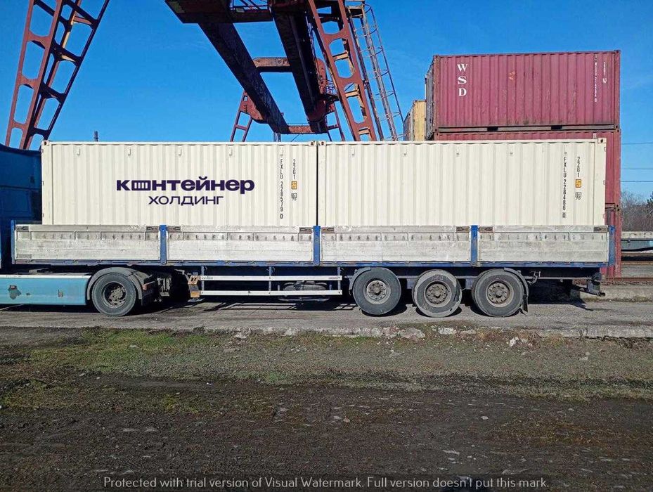 Морський контейнер 20 та 40 футів DC HC RF
