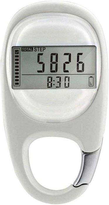 Электронный шагомер Счетчик калорий с карабином BESPORTBLE 3D