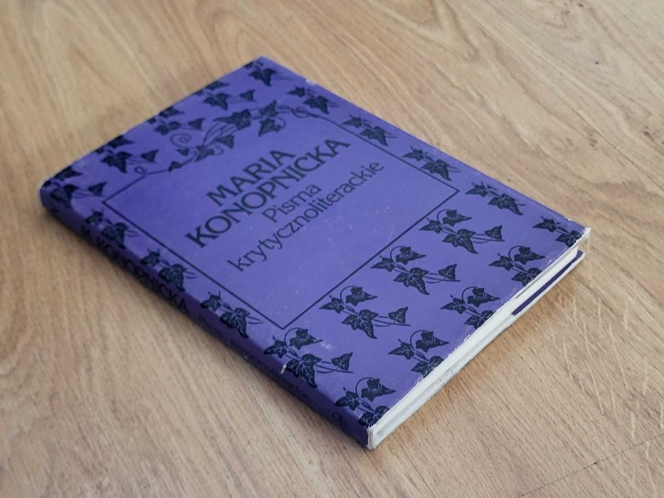 Konopnicka pisma krytycznoliterackie