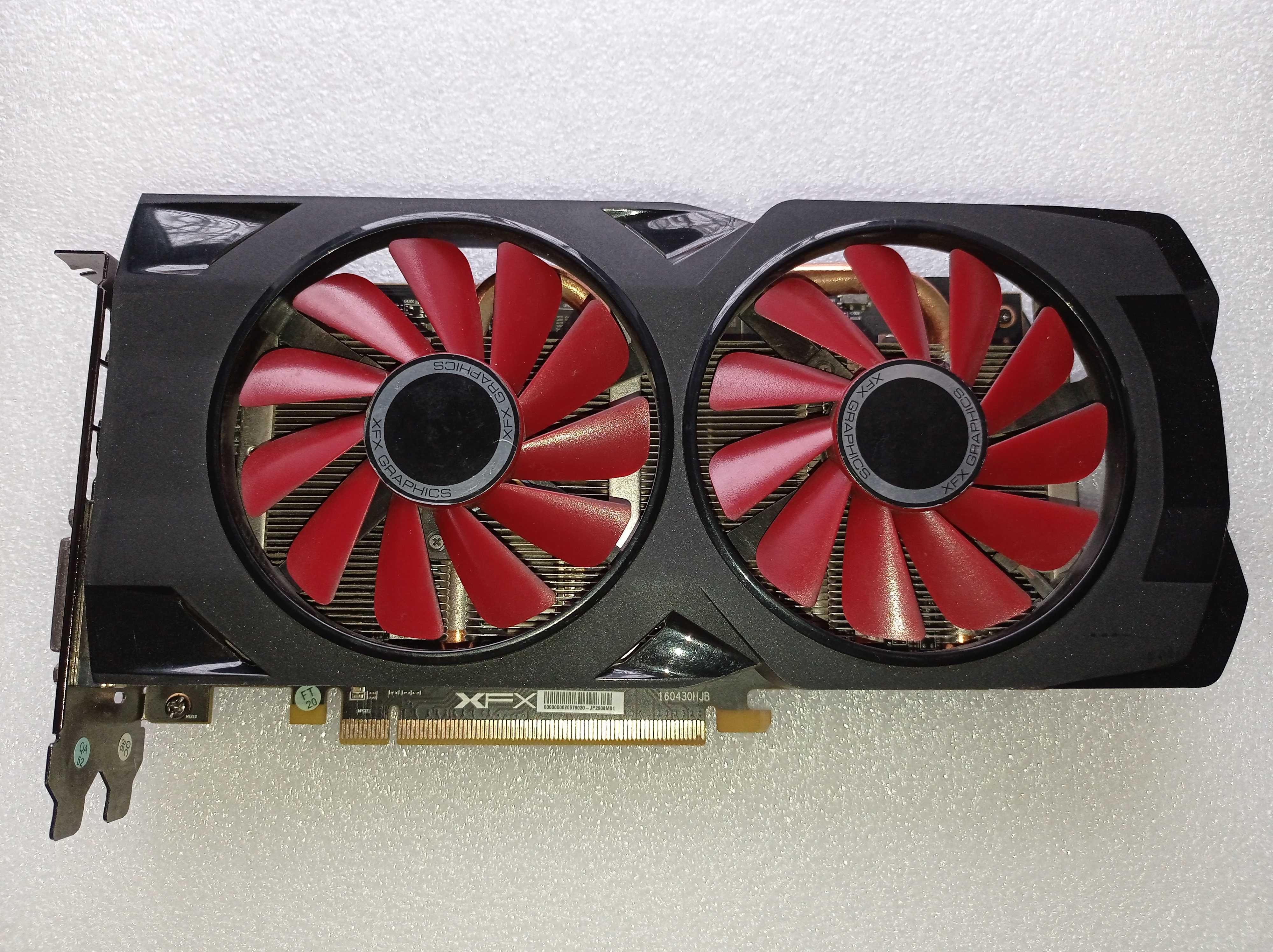 Відеокарта 8 Гб XFX Radeon RX 570 8 Gb 256 Bit Артефакти під ремонт: 1 ...