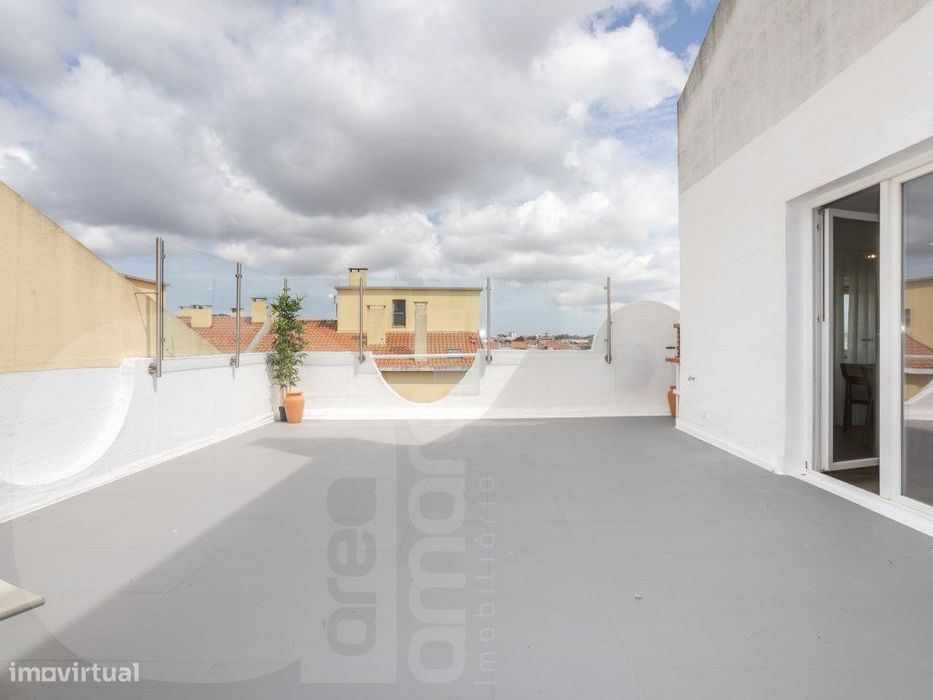 T2 Exclusivo | Terraço de 50m2 | Barbecue | Vista Panorâmica para S...