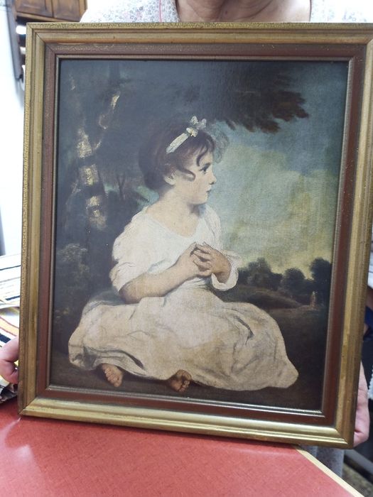 Quadro de pintura antigo