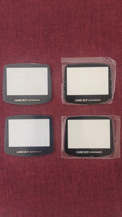 Gameboy advance protetor de ecrã vidro/plástico