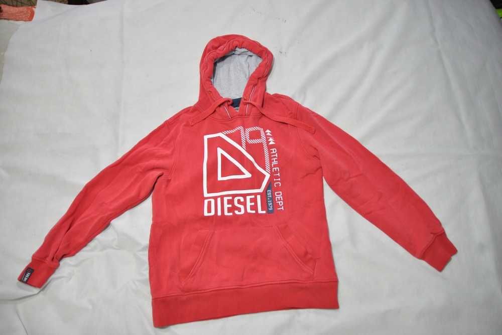 DIESEL M bluza męska bawełniana z kapturem kangurka  rs5v
