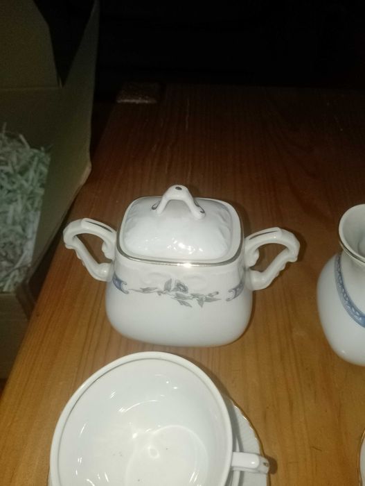 Serviço vista alegre 125 peças (jantar, chá, café)